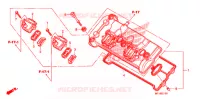 COUVRE CULASSE pour Honda CBR 600 RR WHITE 2009