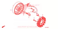 ALTERNATEUR pour Honda CBR 600 RR RED 2011