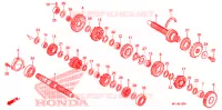 BOITE DE VITESSES pour Honda CBR 600 RR RED 2011