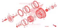 EMBRAYAGE pour Honda CBR 600 RR RED 2011