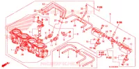 CORPS DE PAPILLON pour Honda CBR 600 RR TRICOLOR 2014