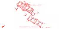 CYLINDRE pour Honda CB 400 SUPER FOUR TWO TONES 1994