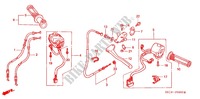 CABLES   COMMODOS   LEVIERS   POIGNEES (CBR900RR'00,'01/RE'01) pour Honda CBR 929 RR 2001