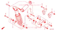 AMORTISSEUR ARRIERE pour Honda CBR 900 RR 1999