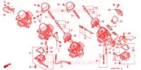 CARBURATEUR (PIECES CONSTITUTIVES) pour Honda CBR 900 RR 1999