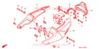 COUVERCLES LATERAUX pour Honda CBR 900 RR 1999