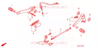 PEDALE pour Honda CBR 900 RR 1999