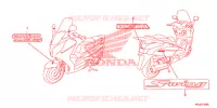 AUTOCOLLANTS pour Honda S WING 125 ABS E 2012