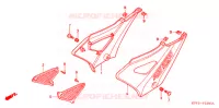 COUVERCLES LATERAUX pour Honda CBX 250 TWISTER 2006