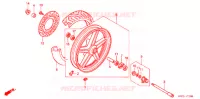 ROUE AVANT pour Honda CBX 250 TWISTER 2006