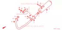 SILENCIEUX D'ECHAPPEMENT pour Honda CBX 250 TWISTER 2006