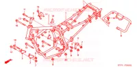 CADRE pour Honda CBX 250 TWISTER 2003