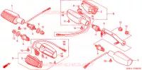 CLIGNOTANT pour Honda CBX 250 TWISTER 2003