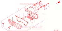FEU ARRIERE pour Honda CBX 250 TWISTER 2003