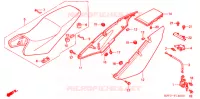 SELLE pour Honda CBX 250 TWISTER 2003