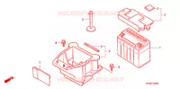 BATTERIE pour Honda CH 80 ELITE 2005