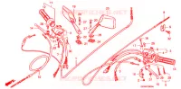 COMMODOS   POIGNEES pour Honda CH 80 ELITE 2005