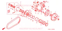 EMBRAYAGE pour Honda CH 80 ELITE 2005