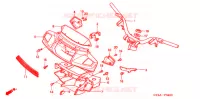 GUIDON pour Honda CH 80 ELITE 2005