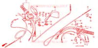 COMMODOS   POIGNEES pour Honda CH 80 ELITE 1995