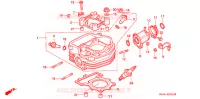 CULASSE pour Honda CH 80 ELITE 1995