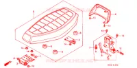 SELLE pour Honda CH 80 ELITE 1995