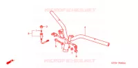 GUIDON pour Honda 50 METROPOLITAN 2004