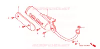 SILENCIEUX D'ECHAPPEMENT pour Honda 50 METROPOLITAN 2004