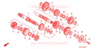 BOITE DE VITESSES pour Honda CR 125 R 1998