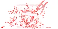CADRE pour Honda CR 125 R 1998