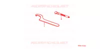 OUTIL pour Honda CR 125 R 1998