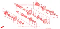 BOITE DE VITESSES pour Honda CR 500 R 1994