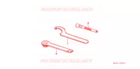 OUTIL pour Honda CR 500 R 1994