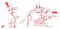 COMMODO   LEVIER   CABLE ('03 '05) pour Honda CRF 150 F 2004