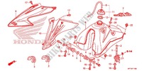 RESERVOIR A CARBURANT (CRF150F'12/'13/'14) pour Honda CRF 150 F 2012