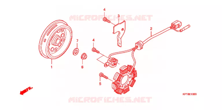 ALTERNATEUR Honda MOTO 150 CRF 2012  CRF150FC