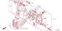 ETRIER DE FREIN AVANT pour Honda CRF 150 F 2013