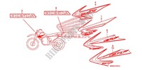 AUTOCOLLANTS ('07,'08,'09,'11) pour Honda CRF 230 F 2008