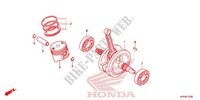 VILEBREQUIN   PISTON pour Honda CRF 230 F 2012