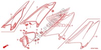 COUVERCLES LATERAUX pour Honda CRF 230 F 2013