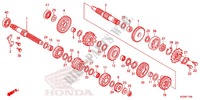 BOITE DE VITESSES pour Honda CRF 250 L RED 2013