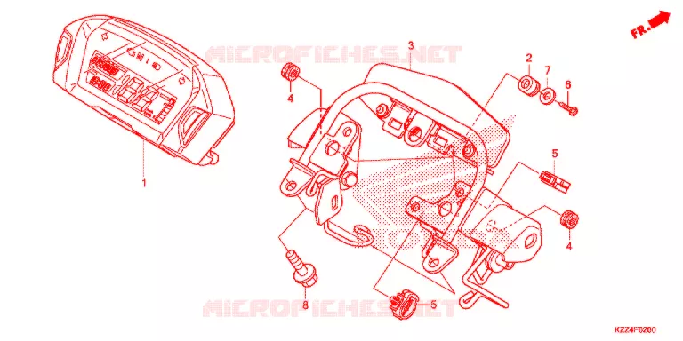 COMPTEUR Honda MOTO 250 CRF 2013  CRF250LD