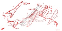 COUVERCLES LATERAUX pour Honda CRF 250 L 2013