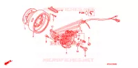 ALTERNATEUR pour Honda CRF 230 F 2005