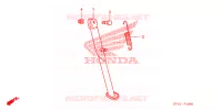 BEQUILLE LATERALE pour Honda CRF 230 F 2005