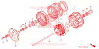 EMBRAYAGE pour Honda CRF 250 X 2006