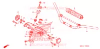 GUIDON   TE DE FOURCHE pour Honda CRF 250 X 2006