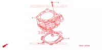 CYLINDRE pour Honda CRF 250 X 2006