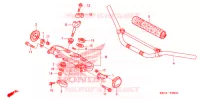 GUIDON   TE DE FOURCHE pour Honda CRF 250 X 2006