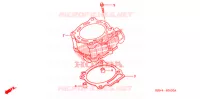 CYLINDRE pour Honda CRF 250 X 2008